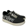 BAPE STA!/Low-Sneakers/US 9/Graphic/Leather/BLK/KANJI LETTERS/REFLECTIVE LOGO