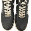 BAPE STA!/Low-Sneakers/US 9/Graphic/Leather/BLK/KANJI LETTERS/REFLECTIVE LOGO