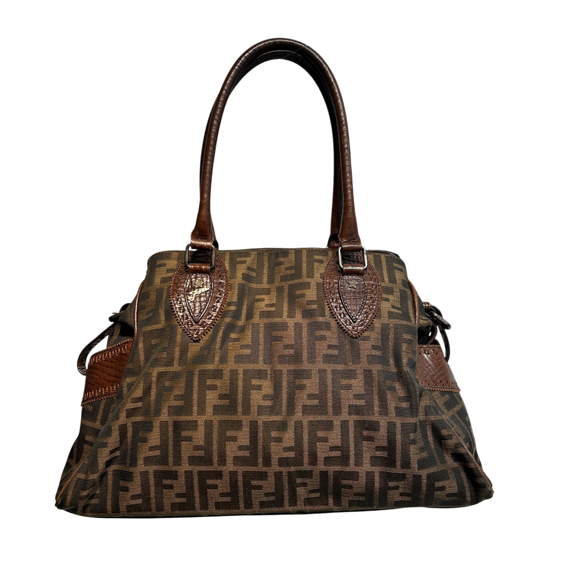 FENDI/Hand Bag/Monogram/BRW/zucca du jour