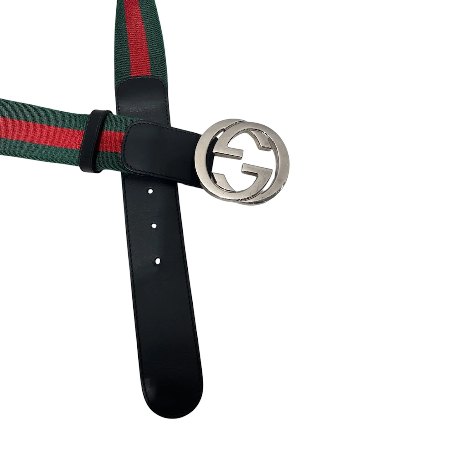 GUCCI/Belt/Cotton/GRN/