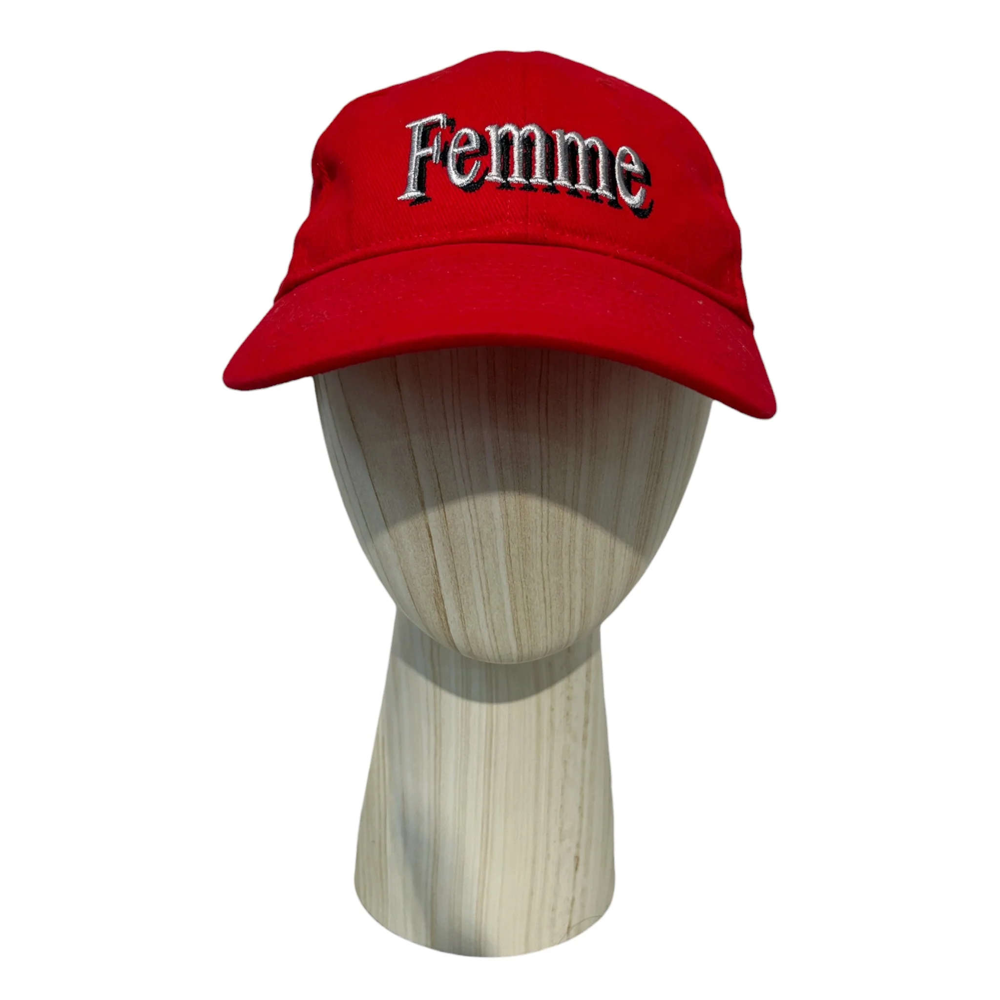 BALENCIAGA/Cap/L/Cotton/RED/AW17 DEMNA ERA FEMME HAT