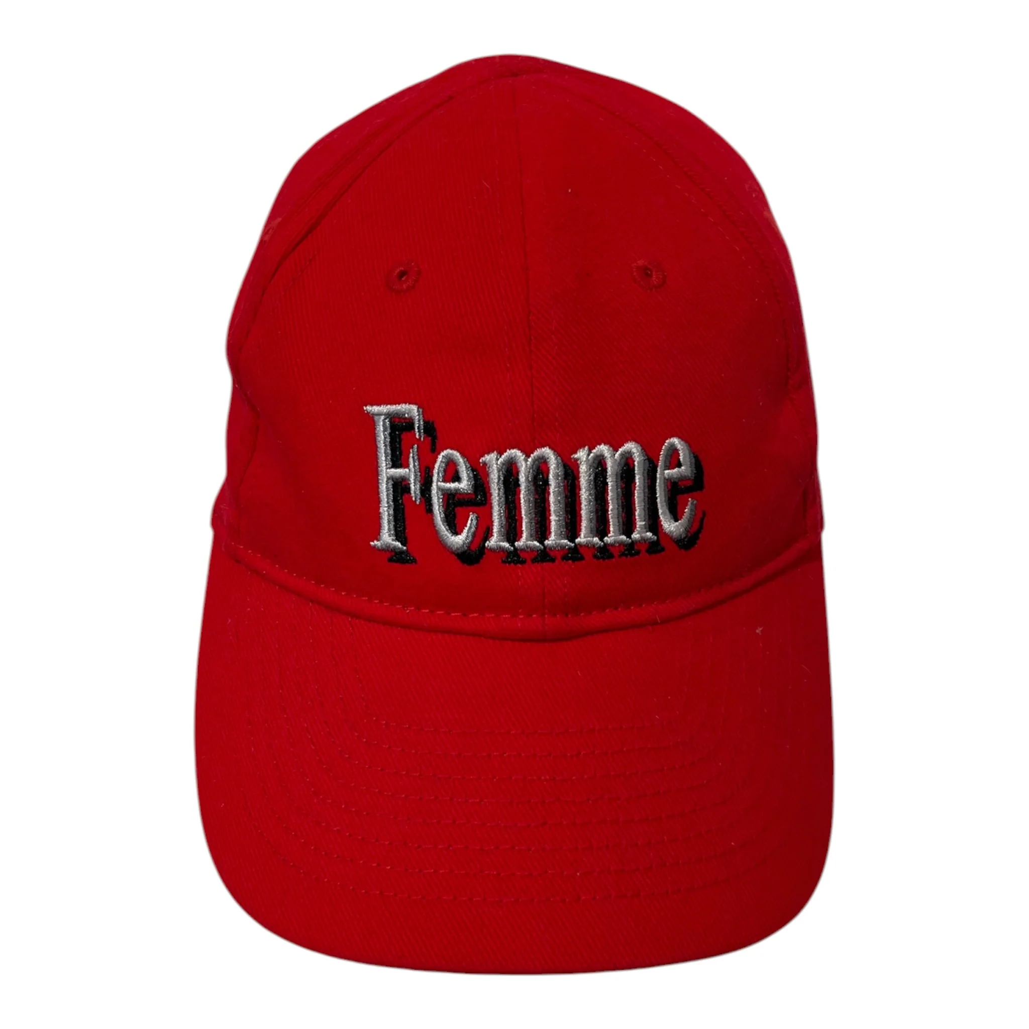 BALENCIAGA/Cap/L/Cotton/RED/AW17 DEMNA ERA FEMME HAT