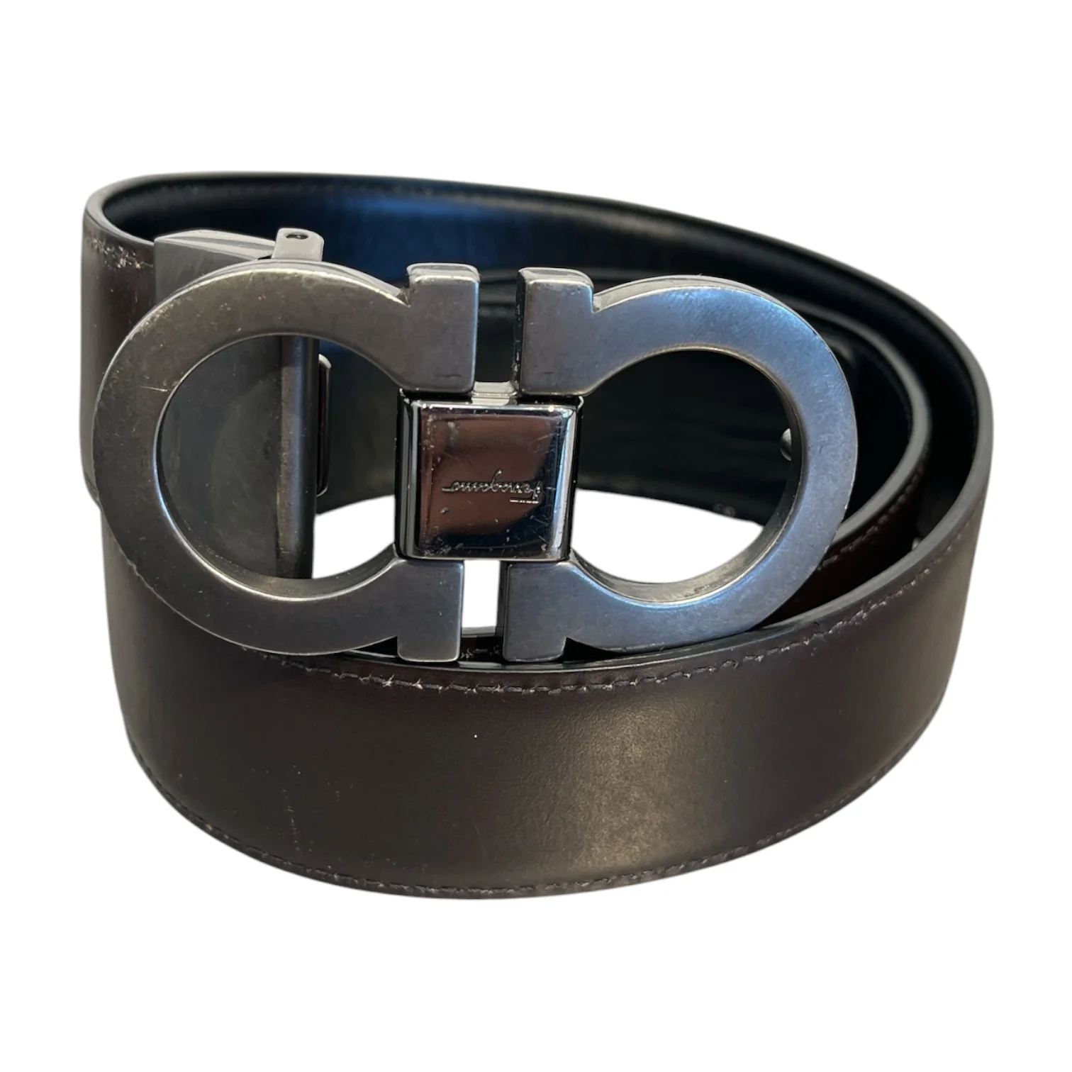 2233-salvatore-ferragamo-belt-leather-brw-double-omega-buckle-1.webp Salvatore Ferragamo/Belt/Leather/BRW/DOUBLE OMEGA BUCKLE