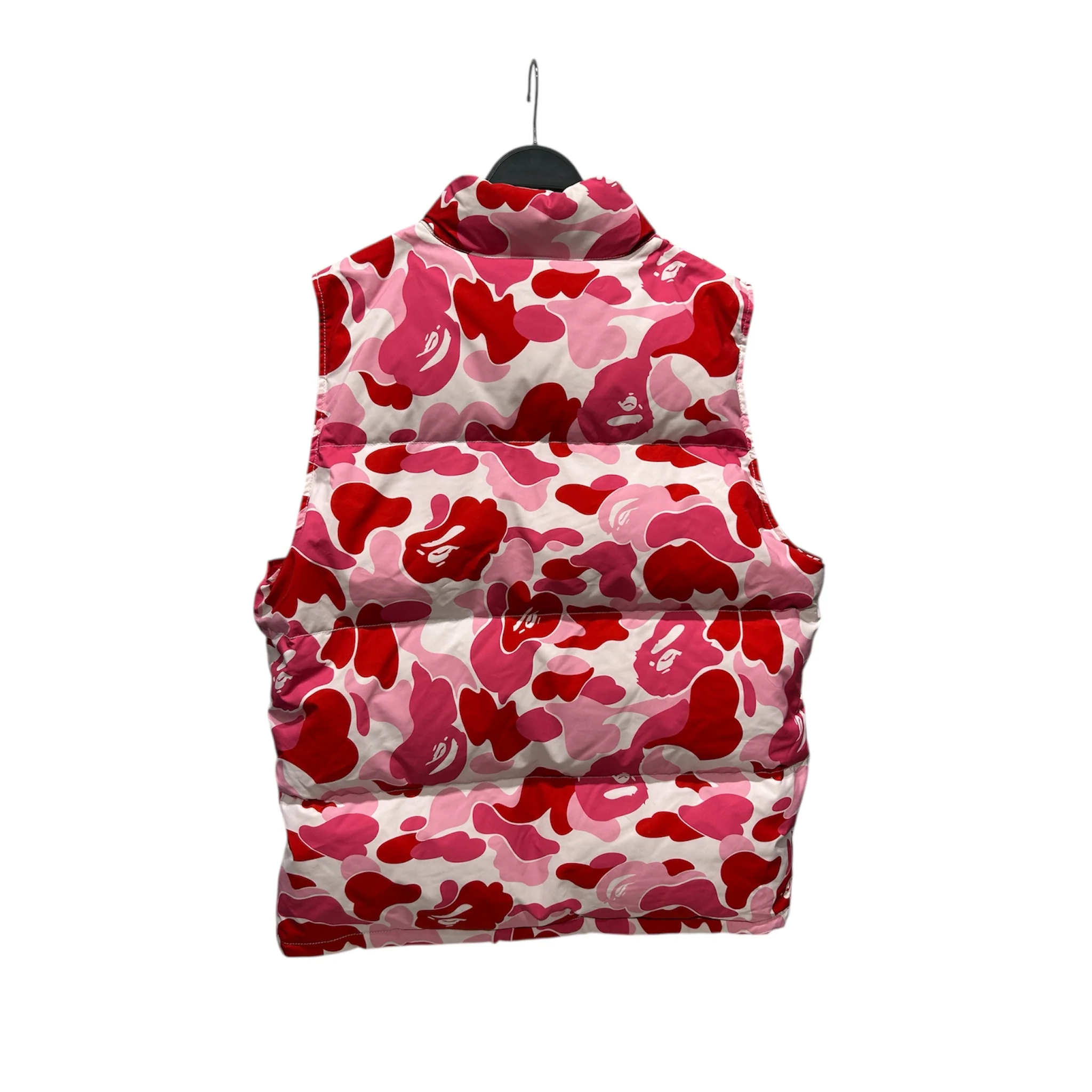 A BATHING APE/Puffer Vest/L/Camouflage/Polyester/MLT/