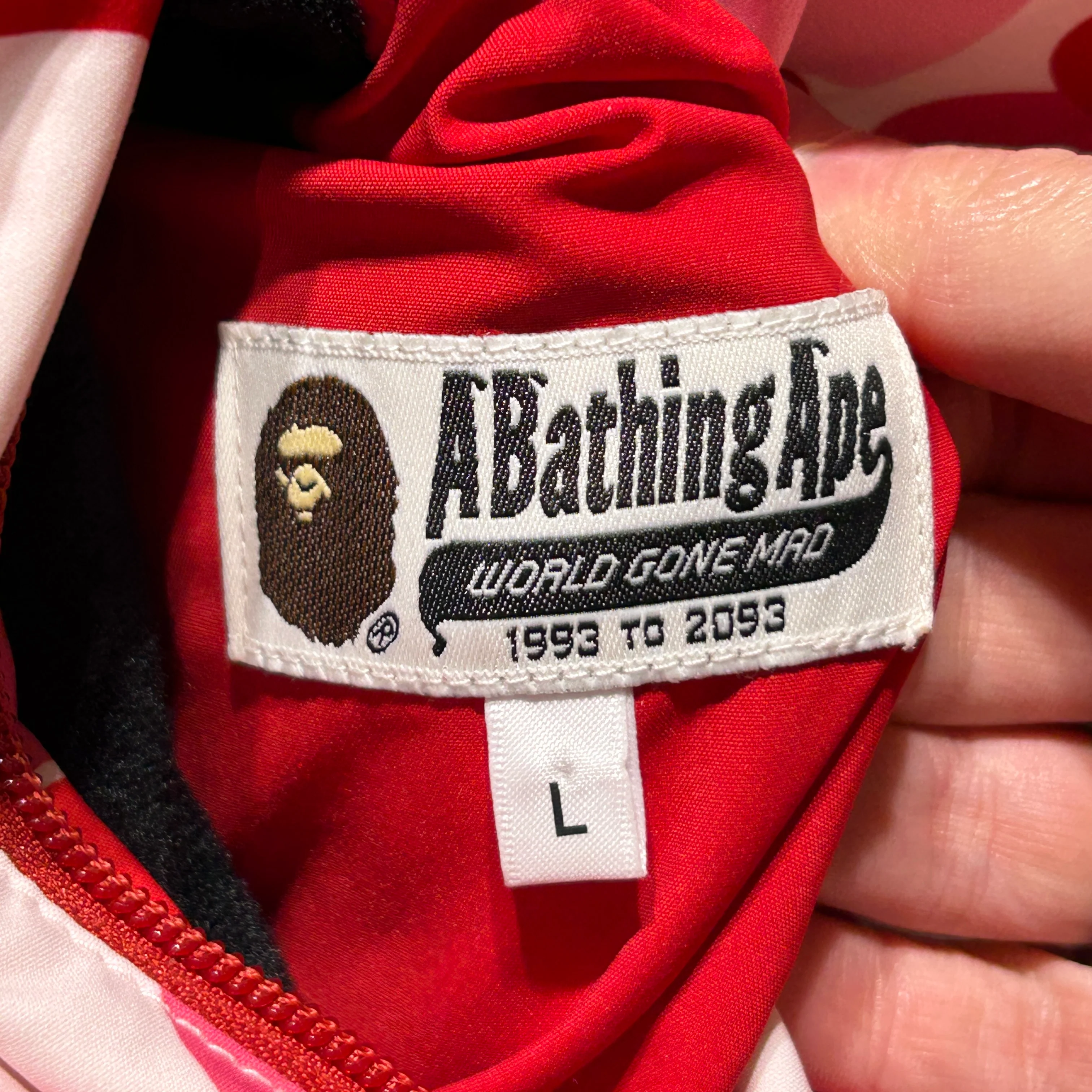 A BATHING APE/Puffer Vest/L/Camouflage/Polyester/MLT/
