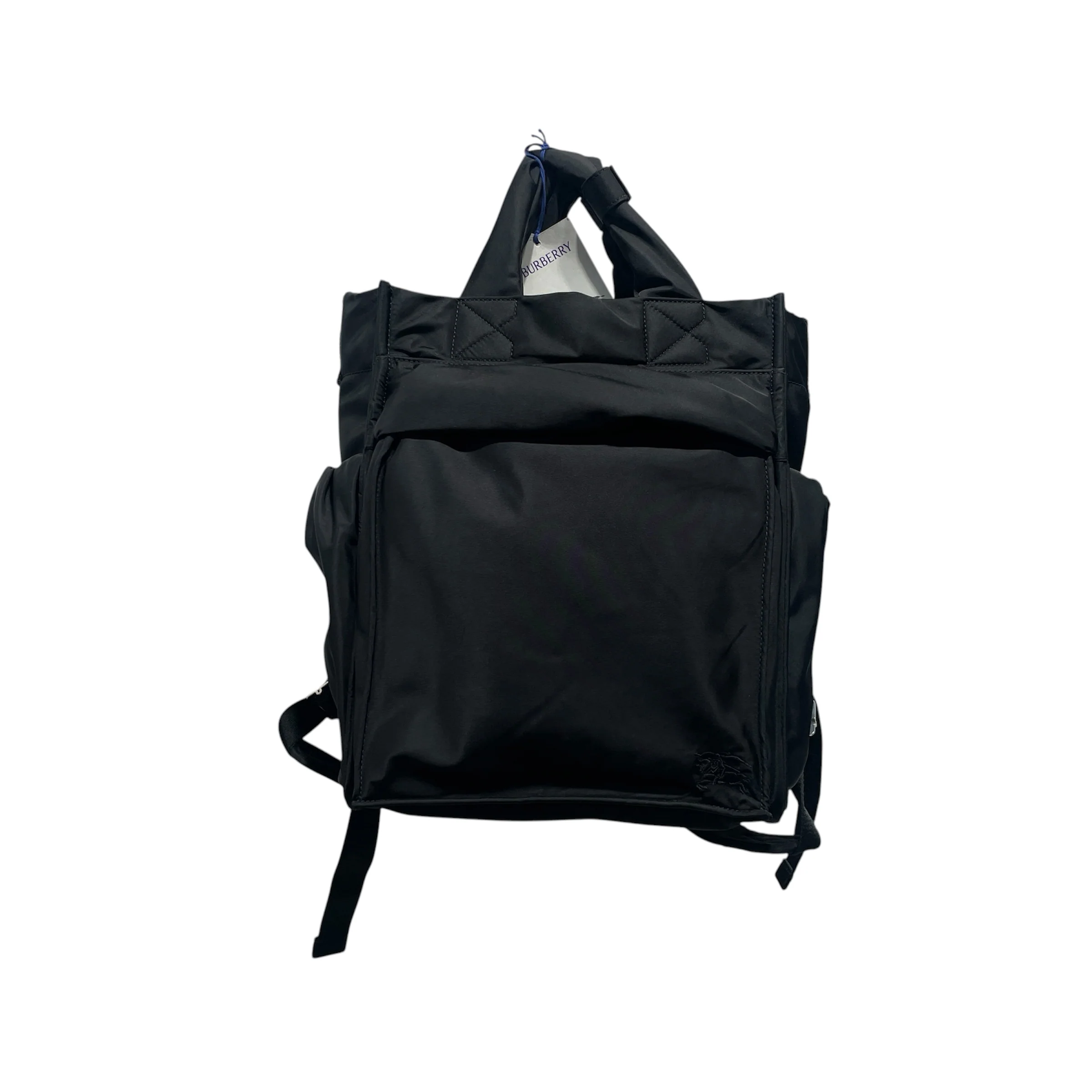 BURBERRY LONDON/Backpack/Nylon/BLK/BURBERRY BABY CHANGING BAG