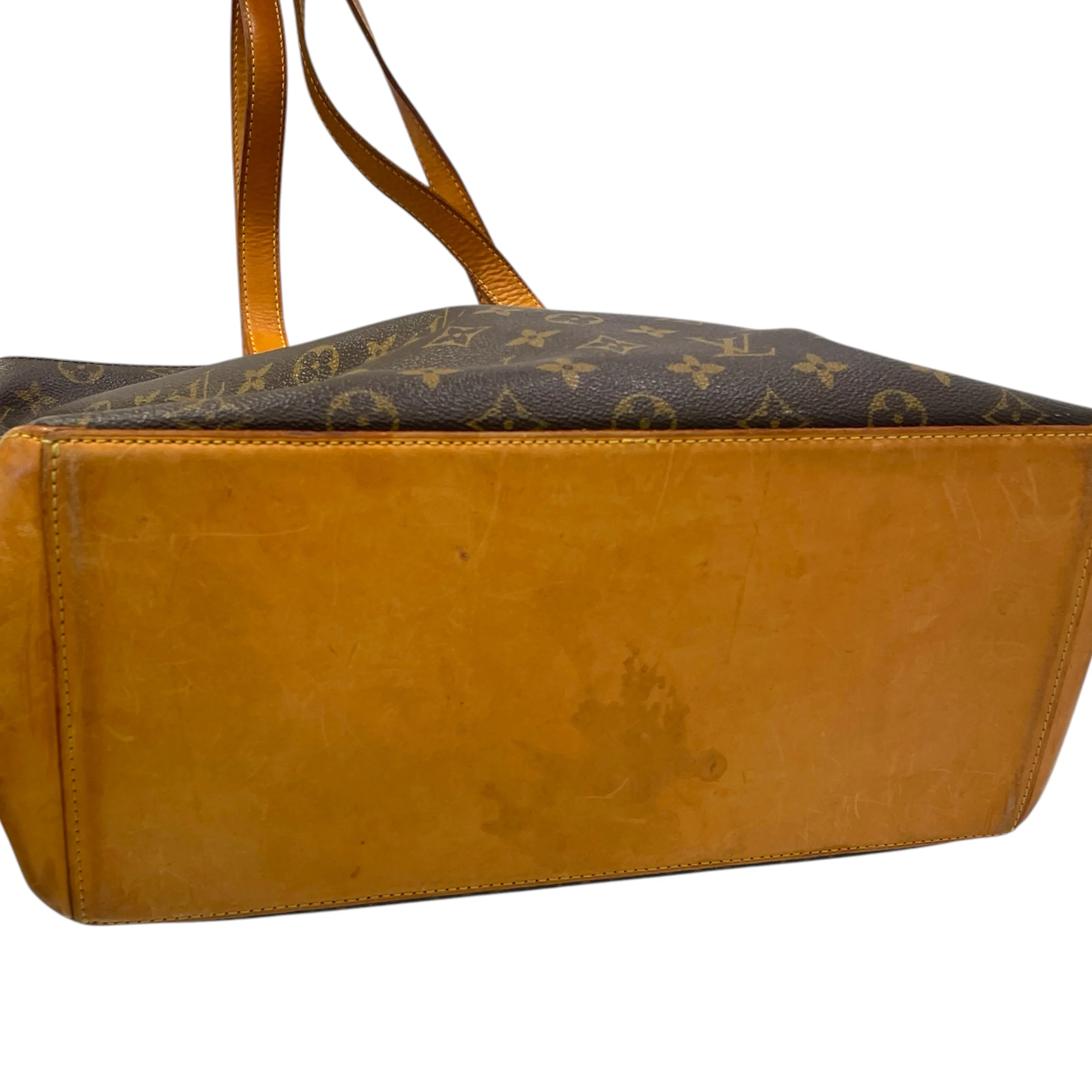 LOUIS VUITTON/Tote Bag/Monogram/Leather/BRW/Cabas Mezzo