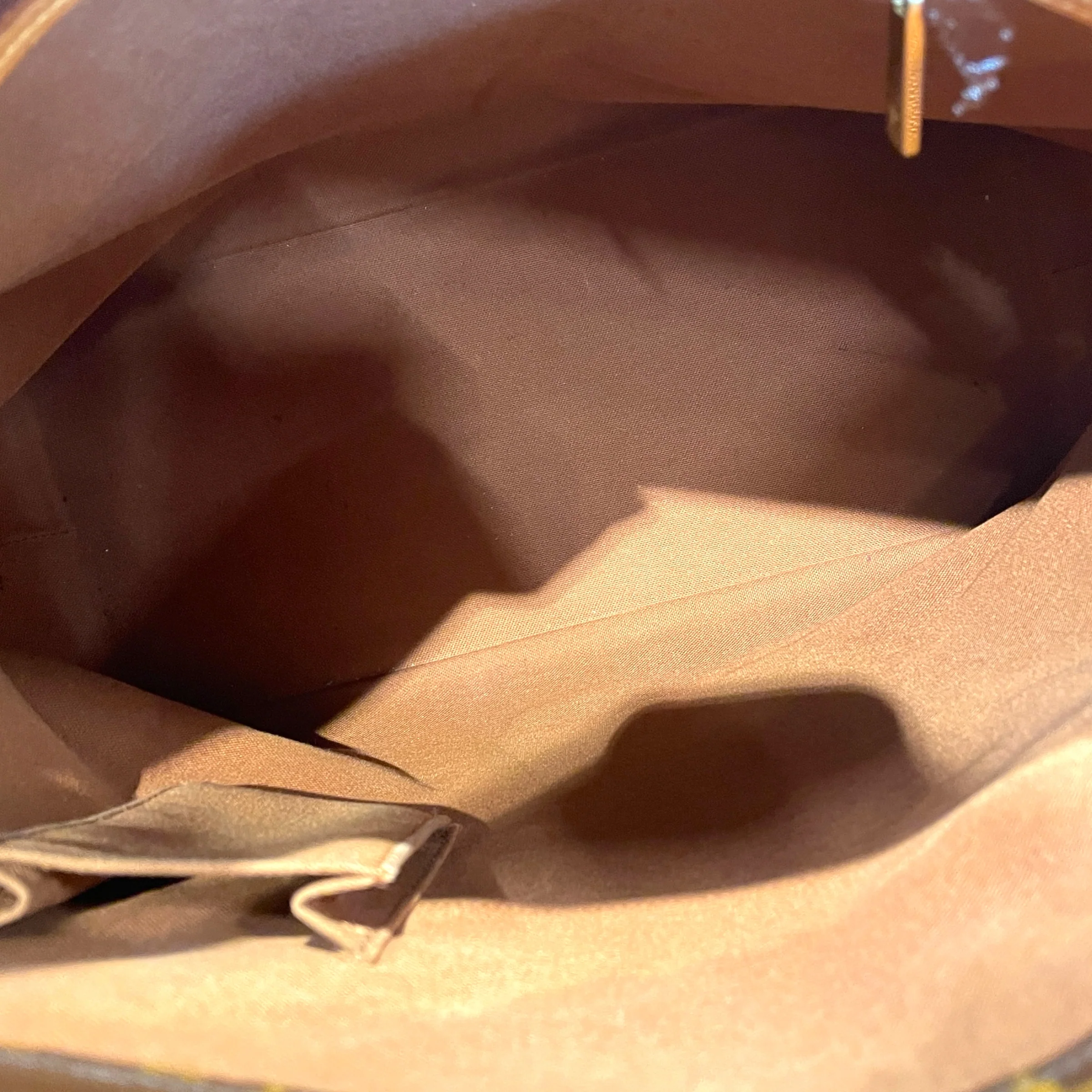 LOUIS VUITTON/Tote Bag/Monogram/Leather/BRW/Cabas Mezzo