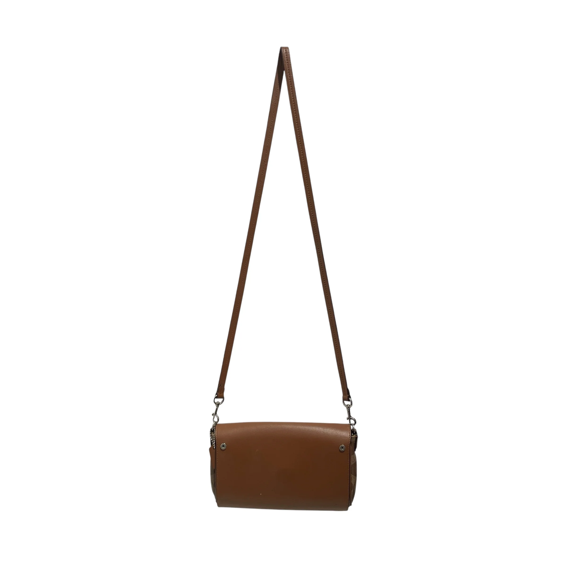 COACH/Cross Body Bag/Monogram/Leather/KHK/