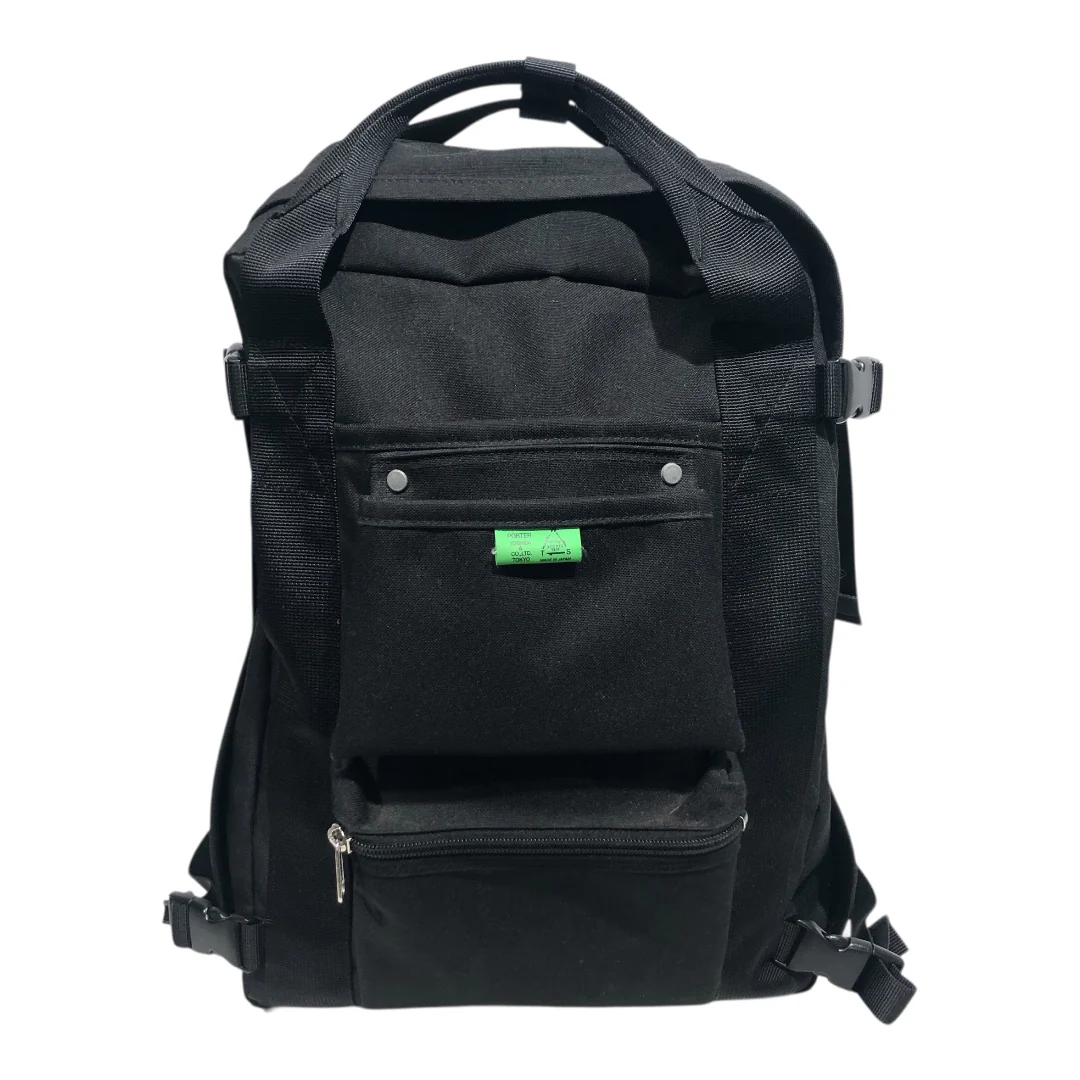 PORTER/Backpack/Cotton/BLK/Union Rucksack