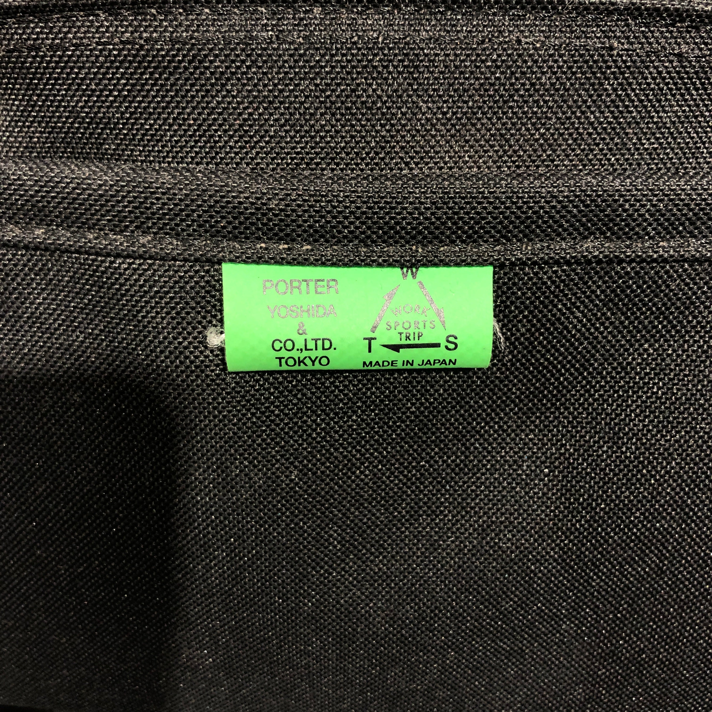 PORTER/Backpack/Cotton/BLK/Union Rucksack