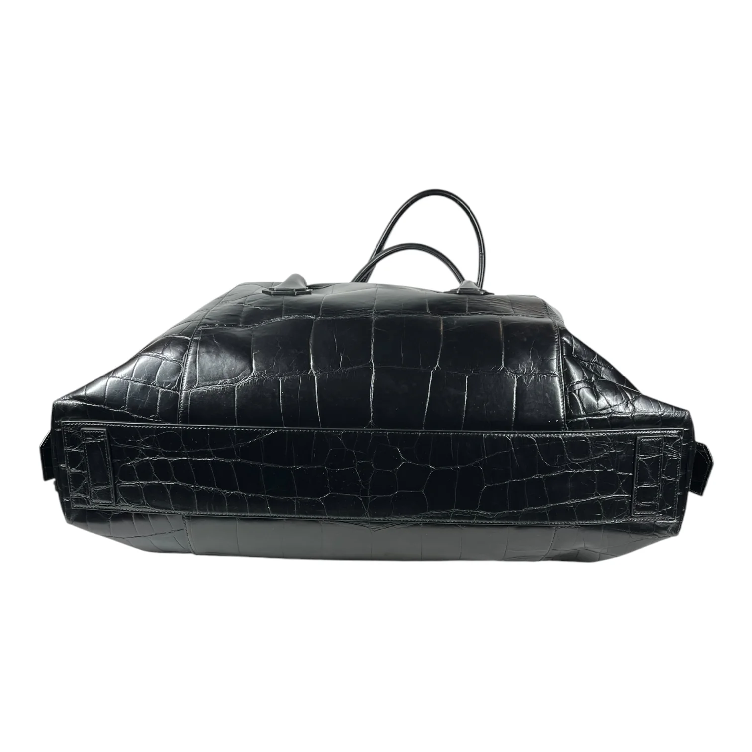 GIVENCHY/Luggage/Leather/BLK/Antigona Soft Lock Crocodile