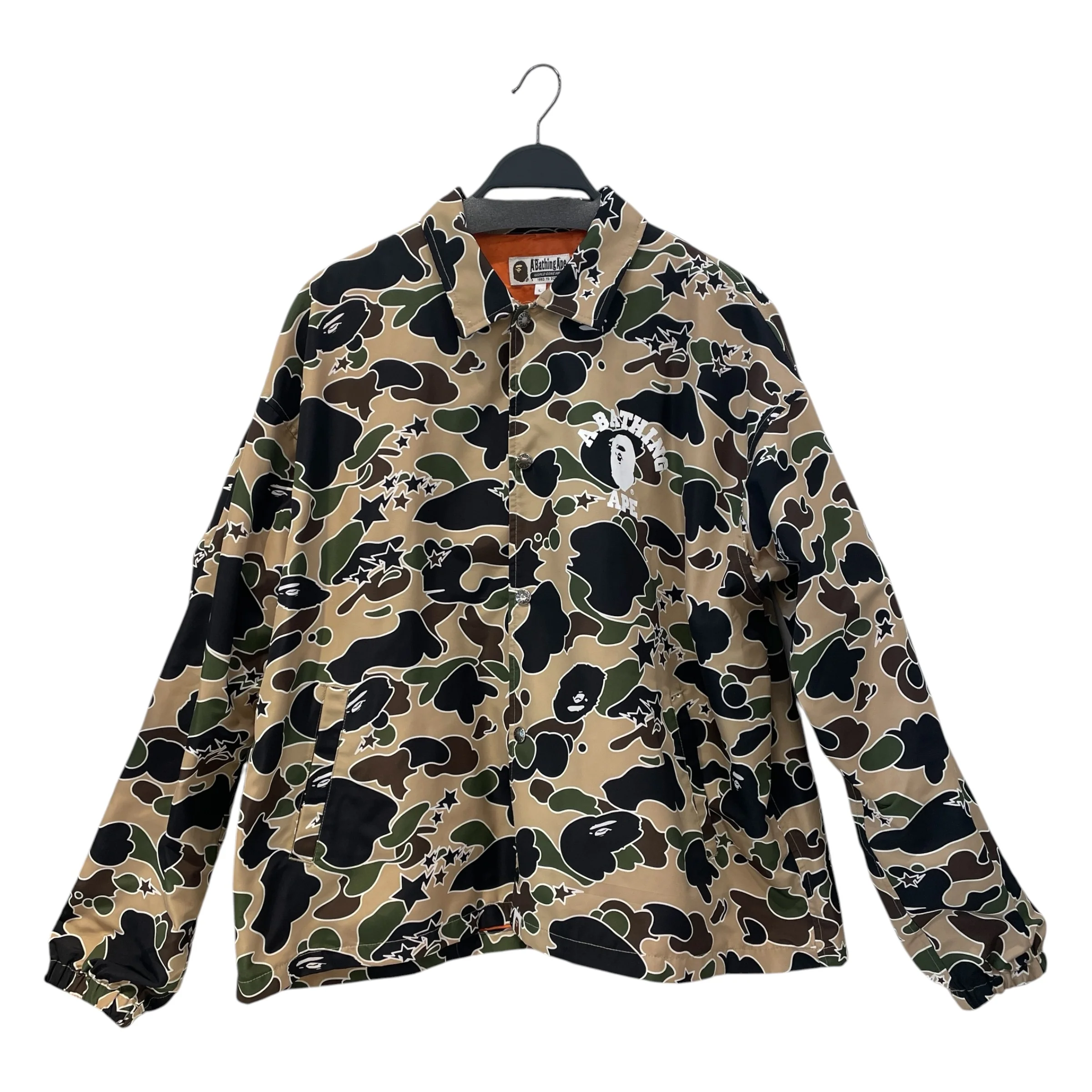 A BATHING APE/Jacket/L/Nylon/CML/Camouflage/
