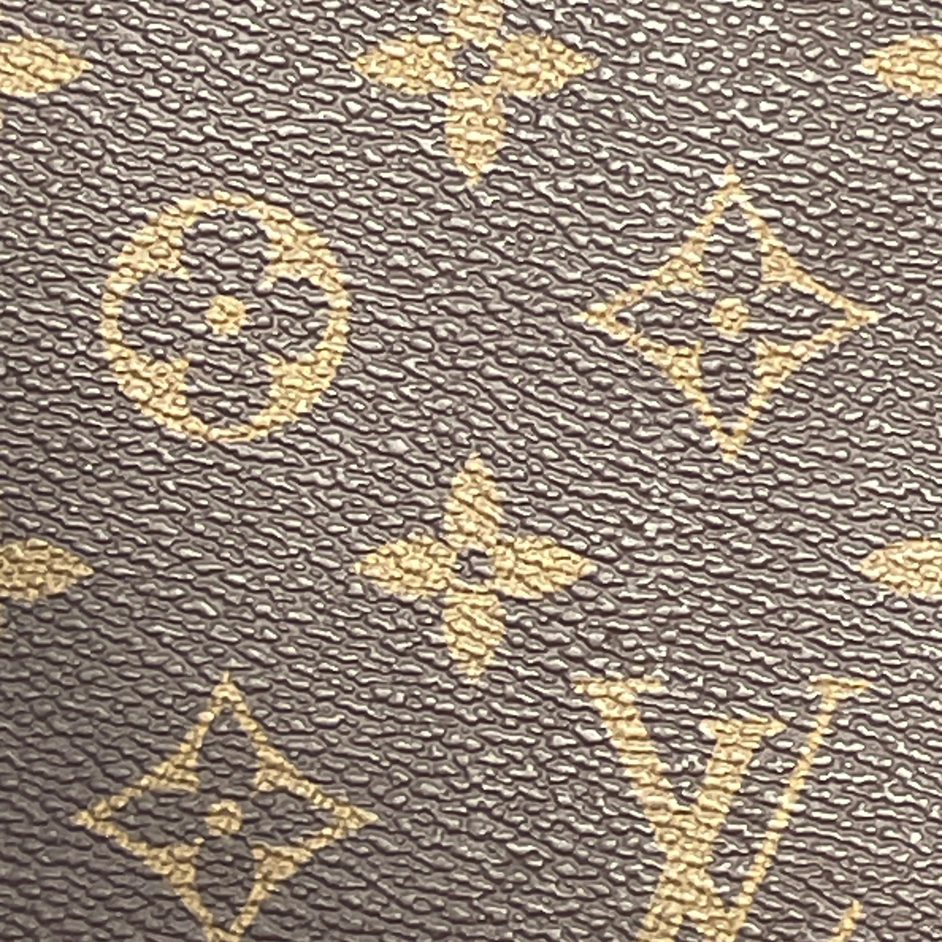 LOUIS VUITTON/Tote Bag/Monogram/Leather/BRW/NEVERFULL
