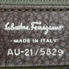 Salvatore Ferragamo/Hand Bag/Cotton/BRW/canvas gancini
