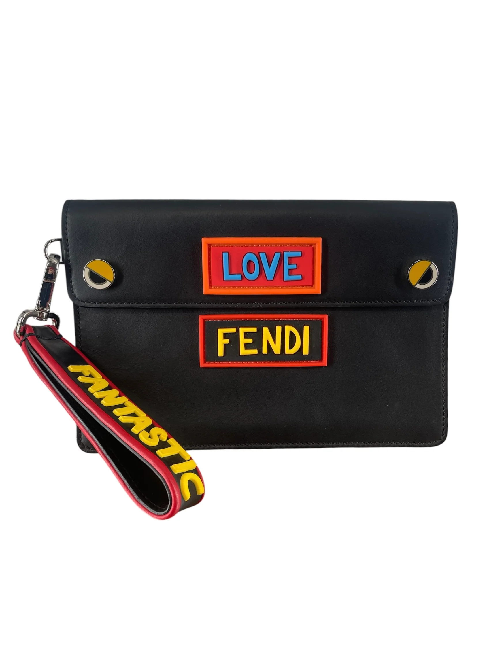 FENDI/Bag/Leather/BLK/7M014810XZ LOVE FENDI EYES