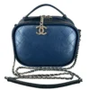 CHANEL/Bag/Leather/MLT/27147495 BLU BLK GLD HRDWRE