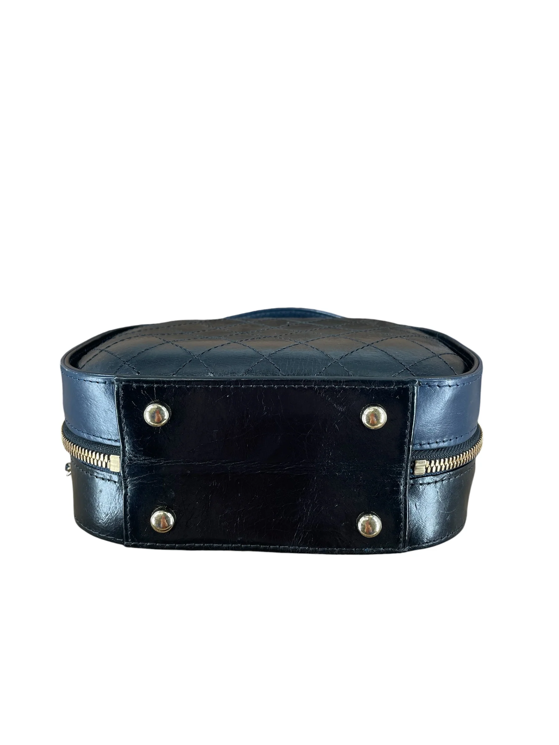 CHANEL/Bag/Leather/MLT/27147495 BLU BLK GLD HRDWRE