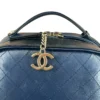 CHANEL/Bag/Leather/MLT/27147495 BLU BLK GLD HRDWRE