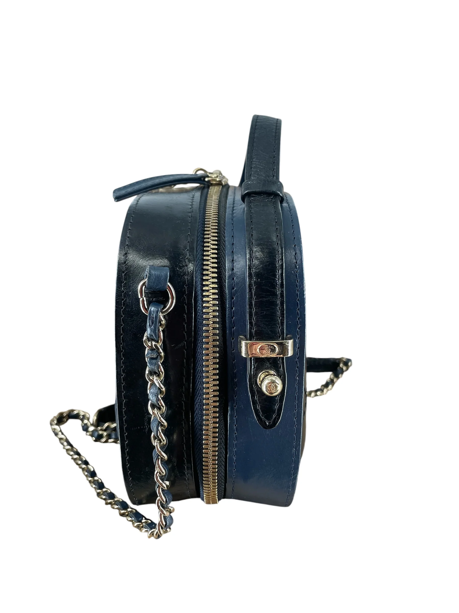CHANEL/Bag/Leather/MLT/27147495 BLU BLK GLD HRDWRE