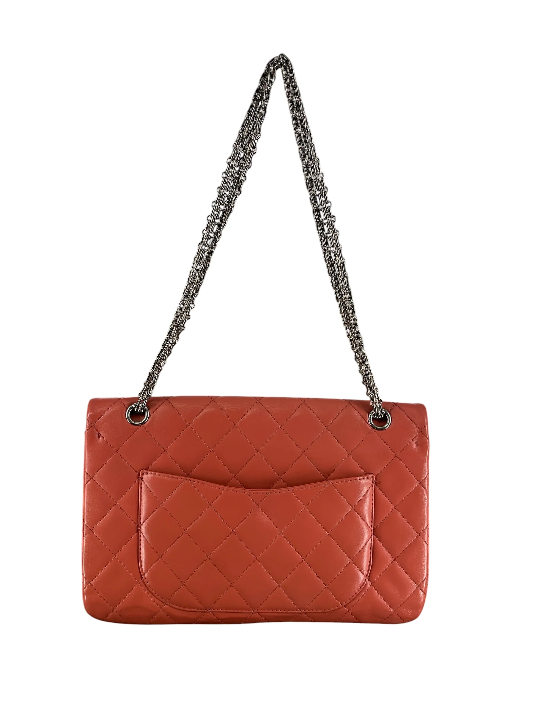 CHANEL/Bag/Leather/ORN/14656759 Org Slvr Hrdwre