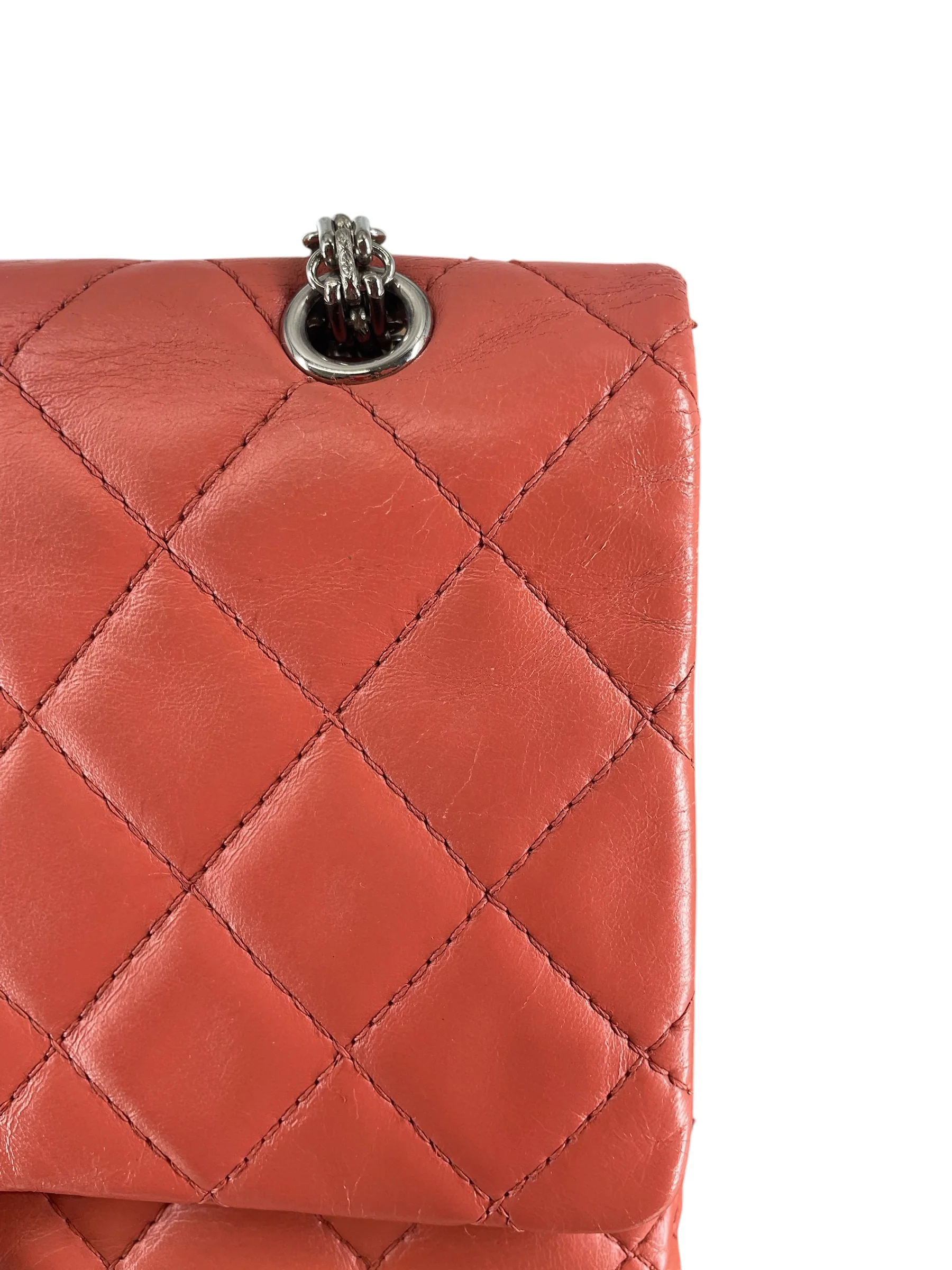 CHANEL/Bag/Leather/ORN/14656759 Org Slvr Hrdwre