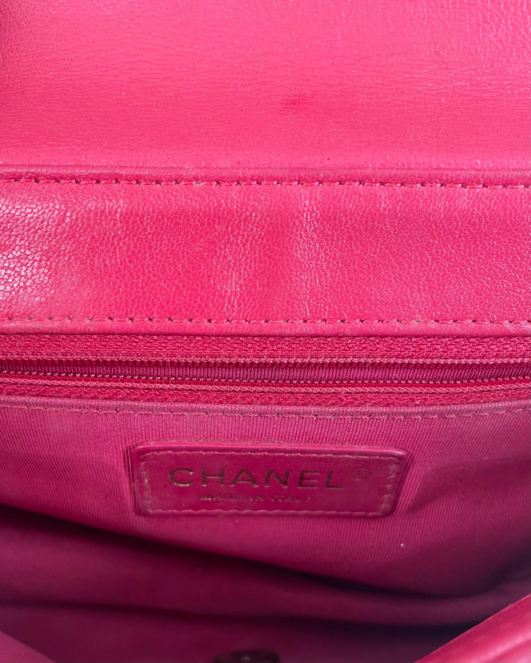 CHANEL/Bag/Leather/RED/23782309 GLD HRDWRE
