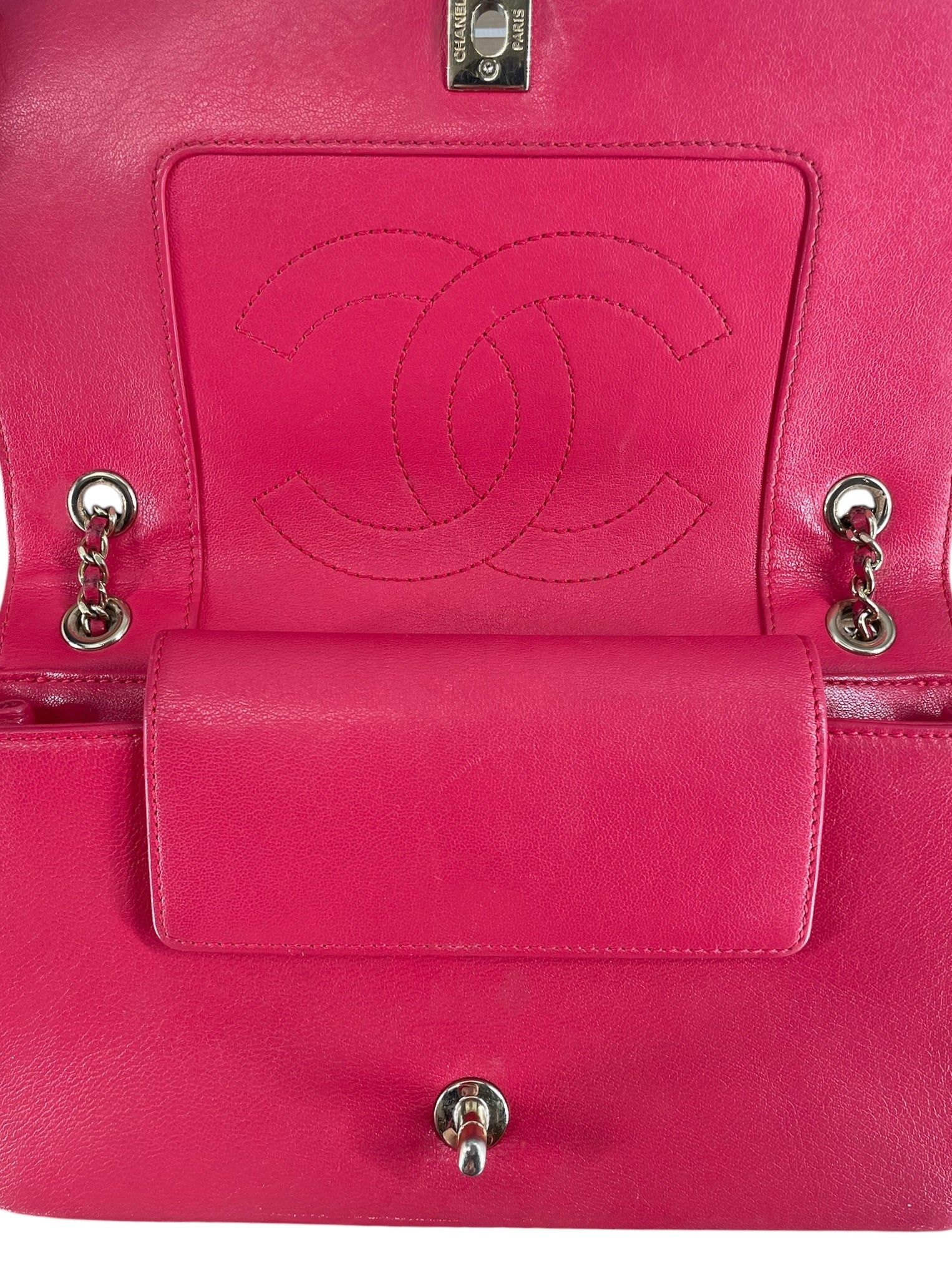 CHANEL/Bag/Leather/RED/23782309 GLD HRDWRE