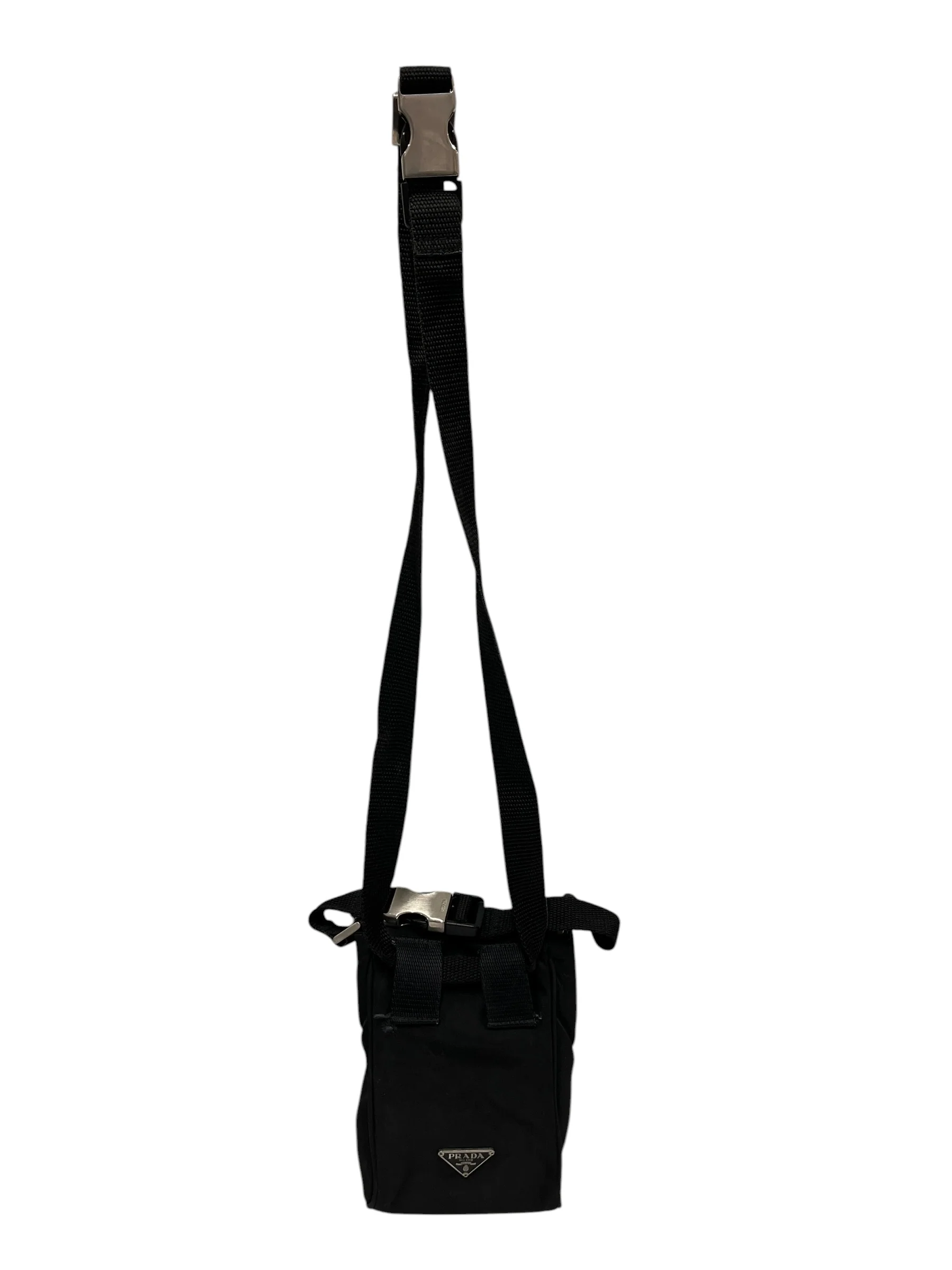 PRADA/Pouch/Nylon/BLK/POUCH