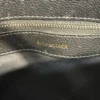 BALENCIAGA/Hand Bag/Graphic/Leather/BLK/GRAFFITI BOWLER BAG-NO STRAP