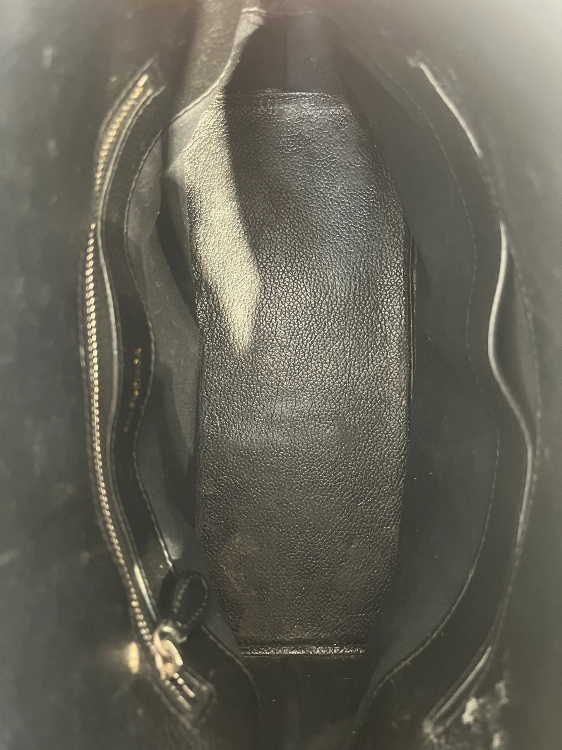 BALENCIAGA/Hand Bag/Graphic/Leather/BLK/GRAFFITI BOWLER BAG-NO STRAP