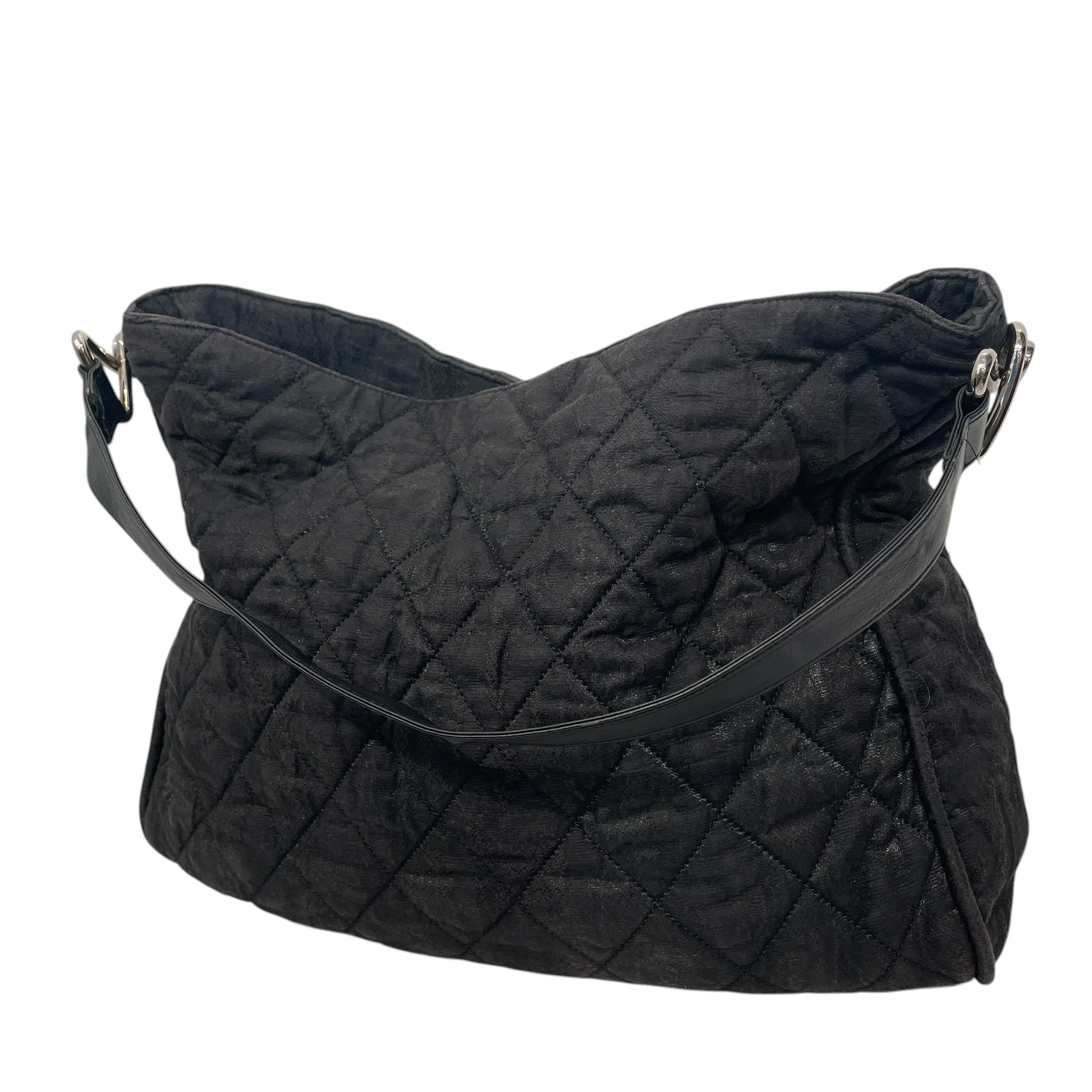 CHANEL/Tote Bag/Cotton/BLK/Entrupy:DR3BQGHSerial:12249676