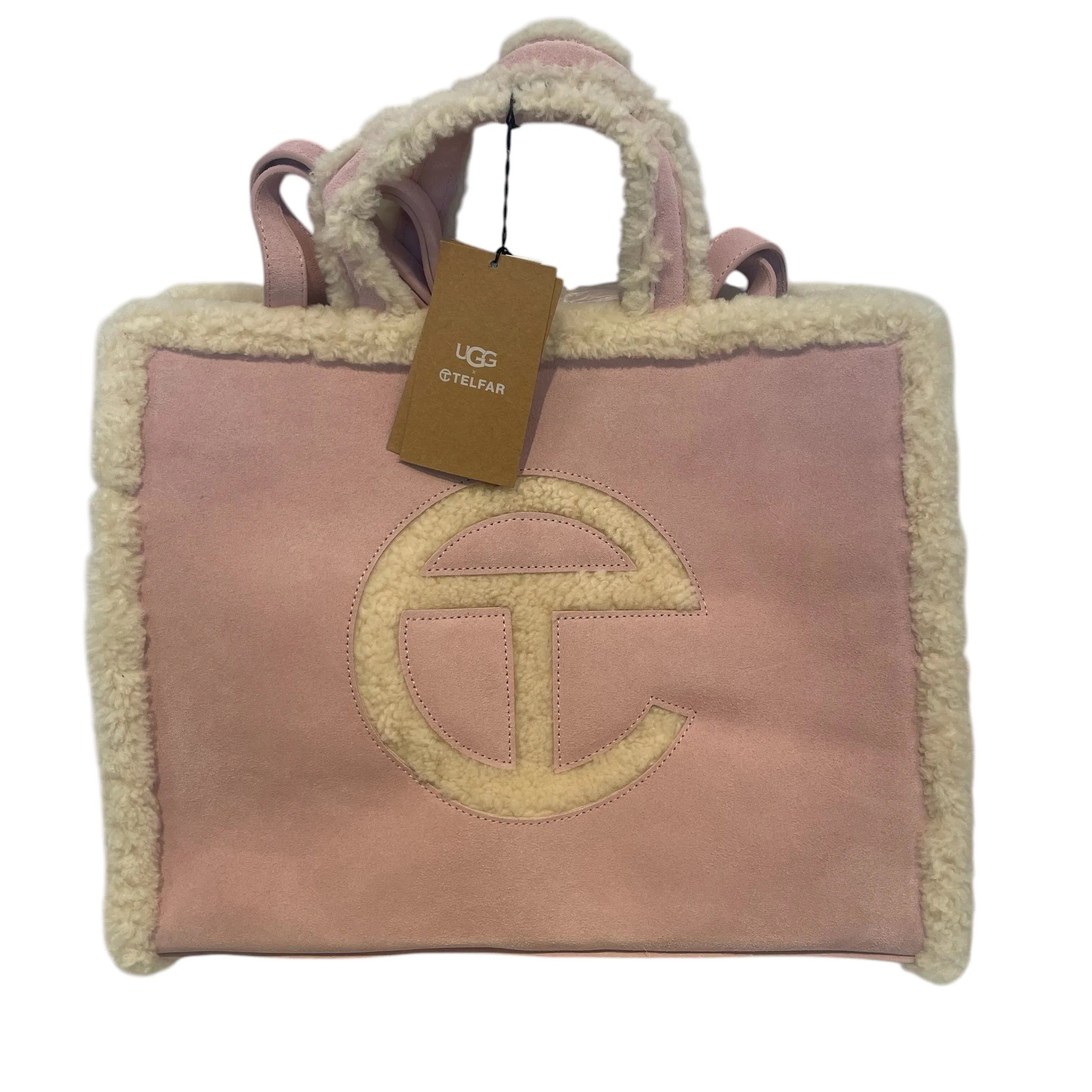 Telfar/UGG australia/Tote Bag/Suede/PNK/