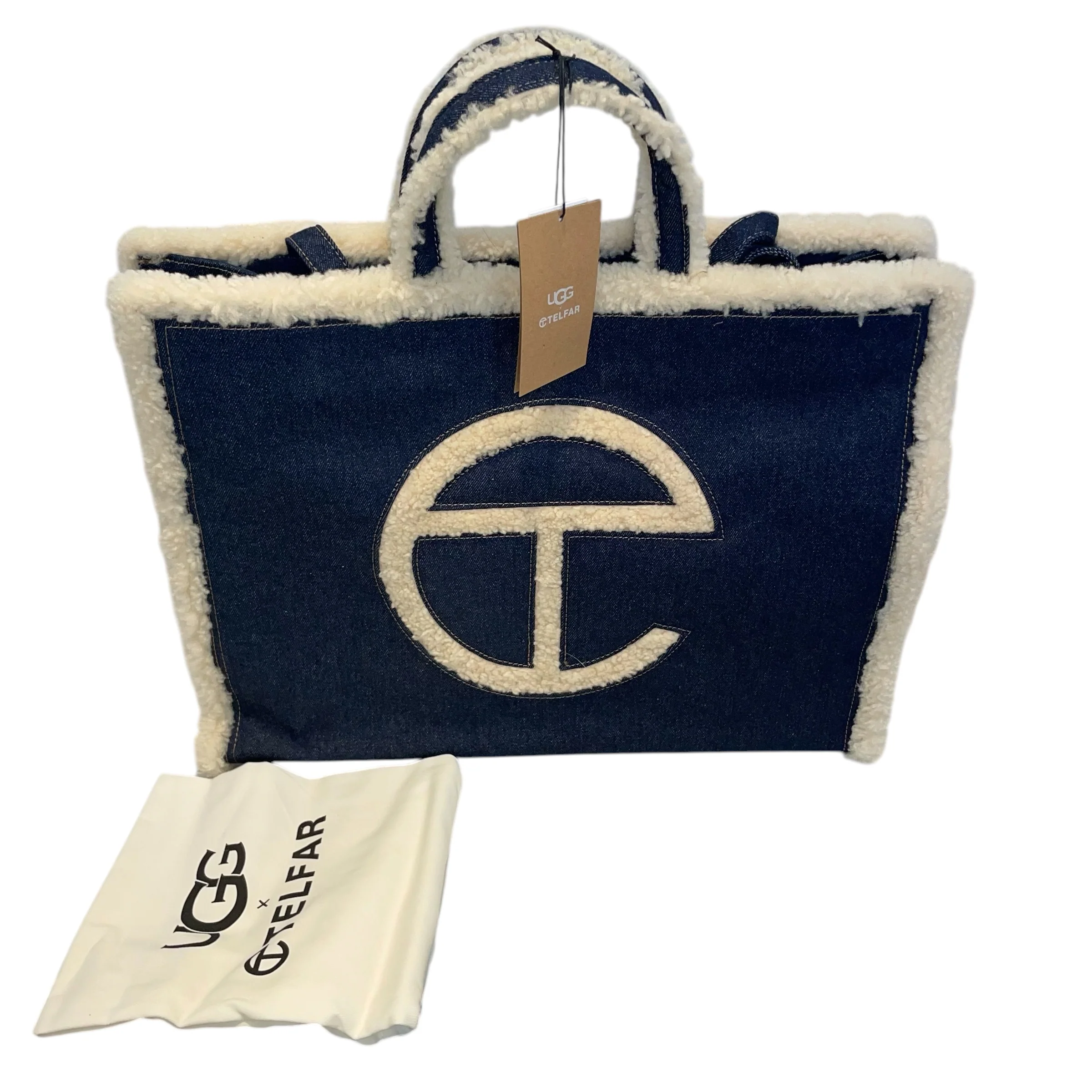 Telfar/UGG australia/Tote Bag/Cotton/NVY/denim