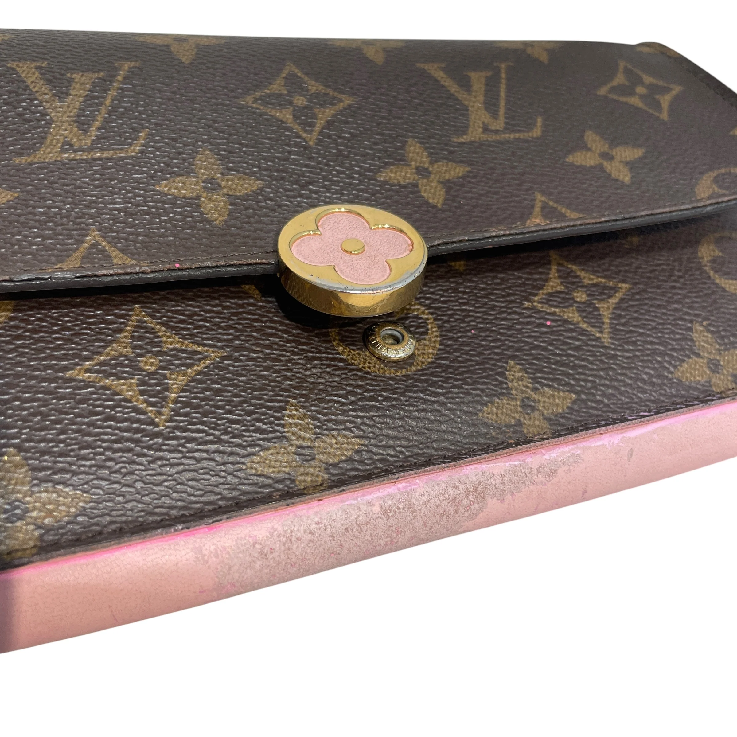 LOUIS VUITTON/Hand Bag/Monogram/Leather/BRW/Flore Rose Ballerina