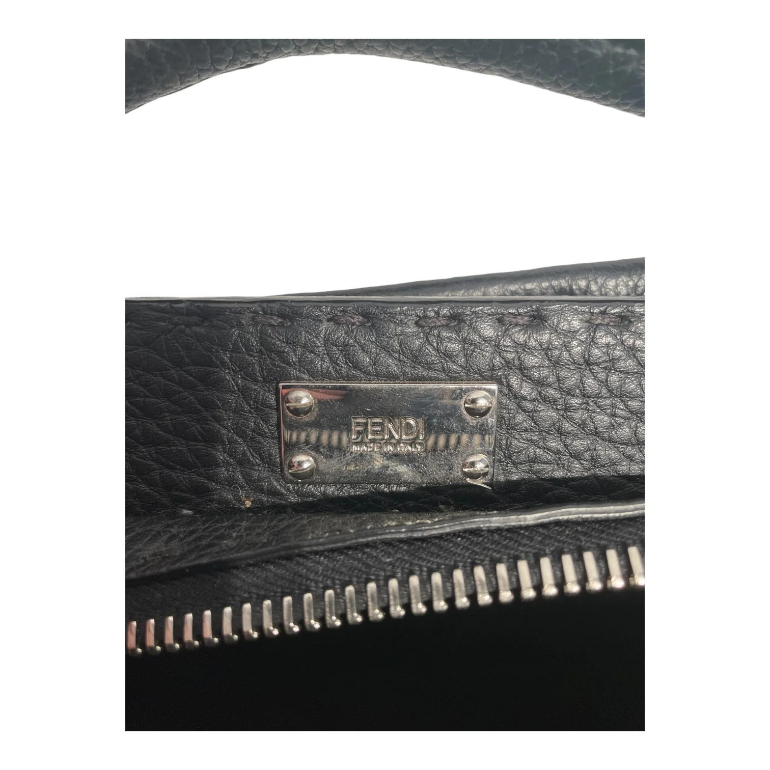 FENDI/Cross Body Bag/Leather/BLK/no. 49-48-11666