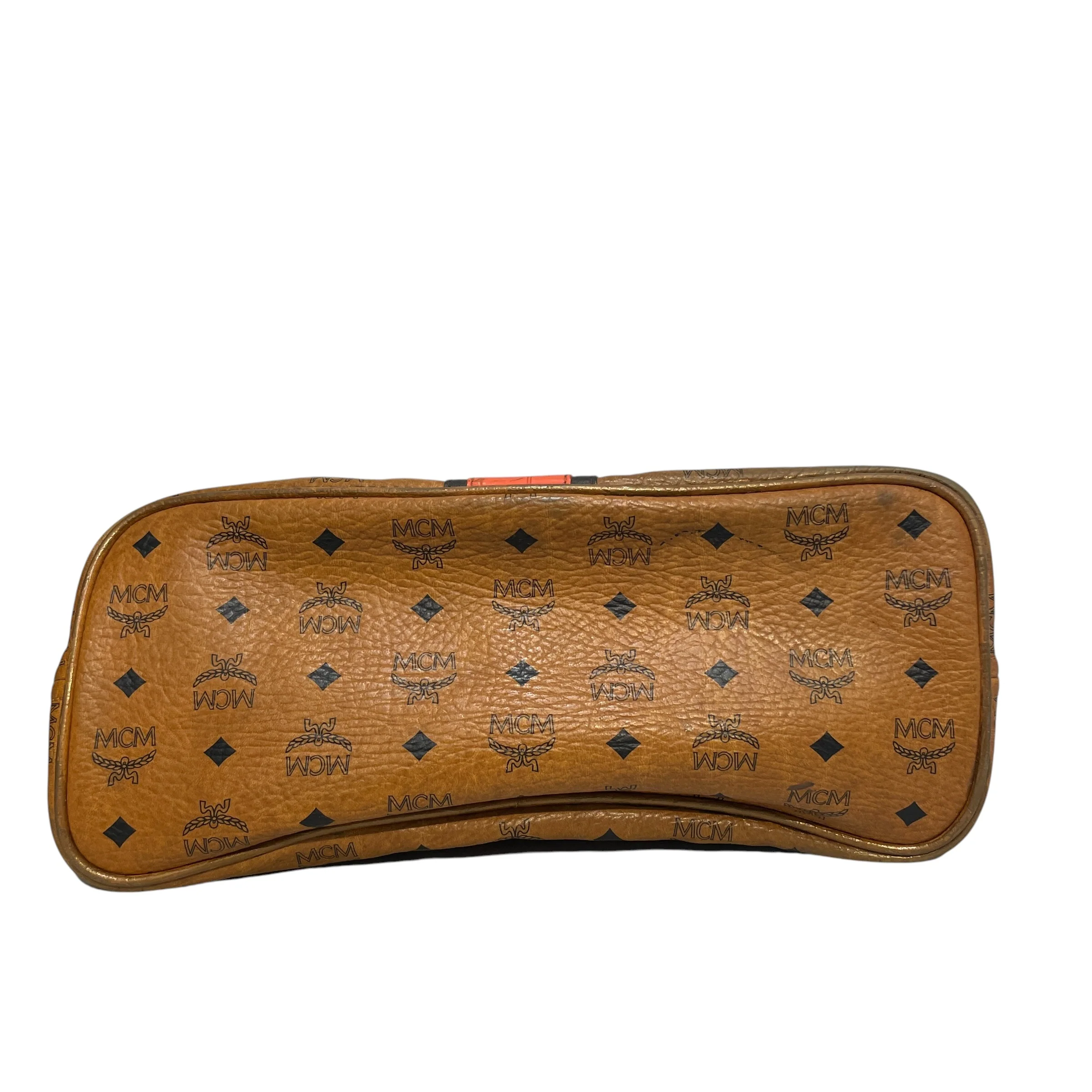 MCM/Bag/Monogram/Leather/CML/Visetos Cognac Liz Bag