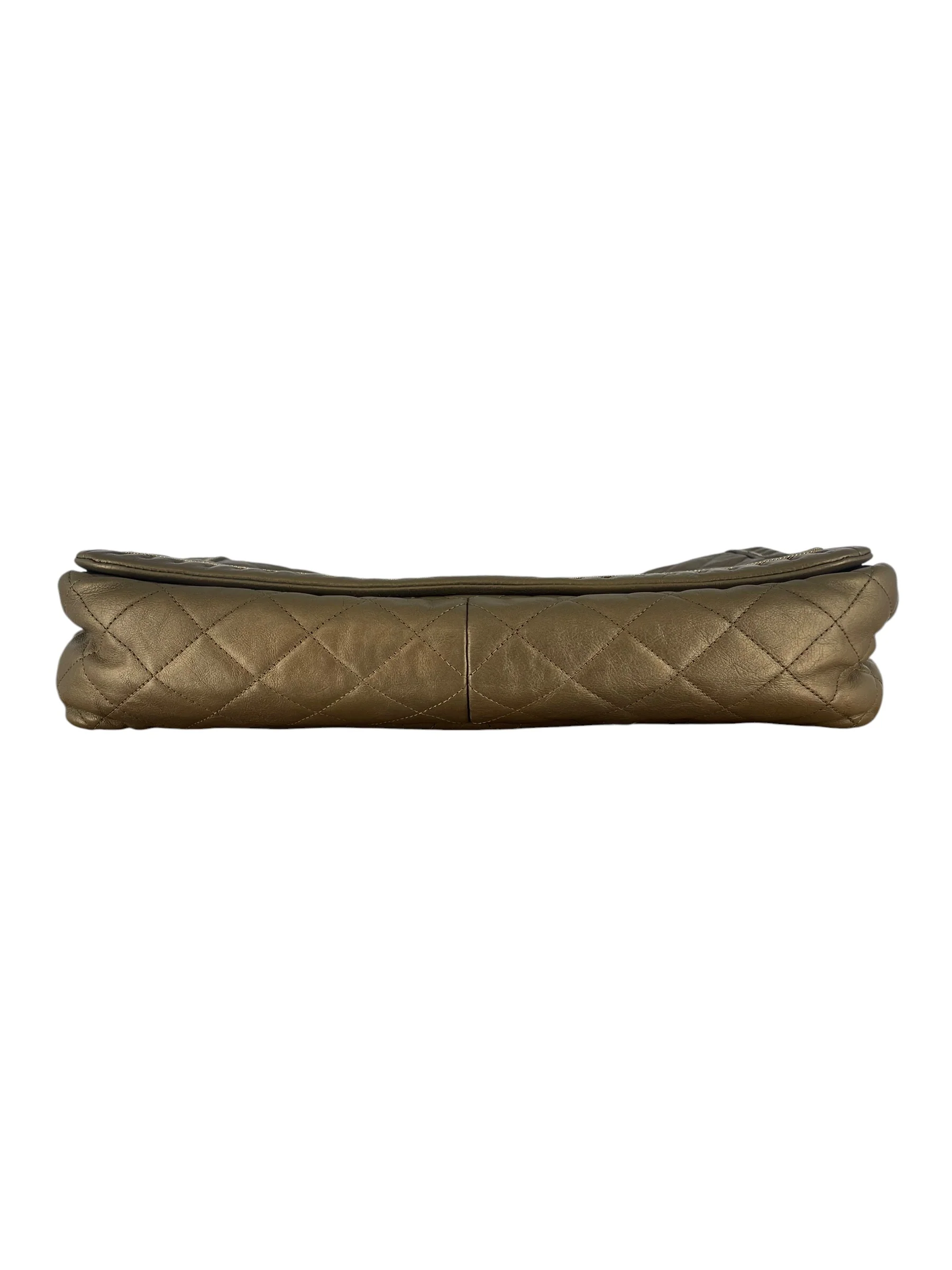 CHANEL/Cross Body Bag/Border/Leather/GLD/ISTANBUL ACCORDION FLAP BAG