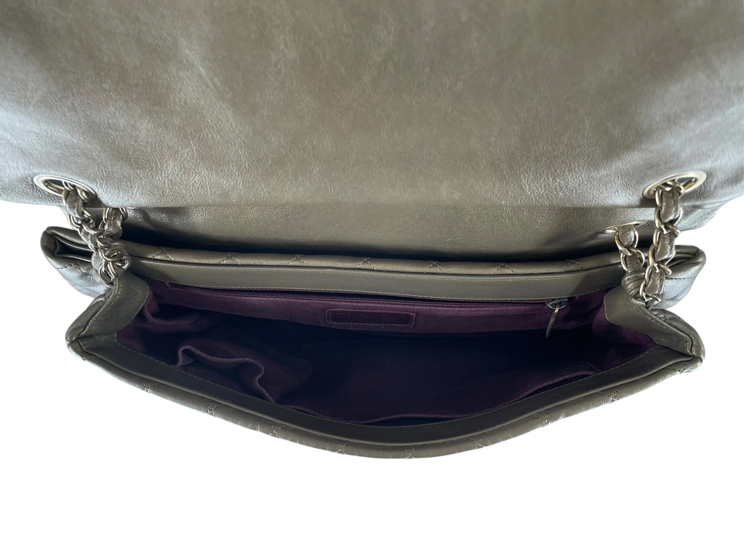 CHANEL/Cross Body Bag/Border/Leather/GLD/ISTANBUL ACCORDION FLAP BAG