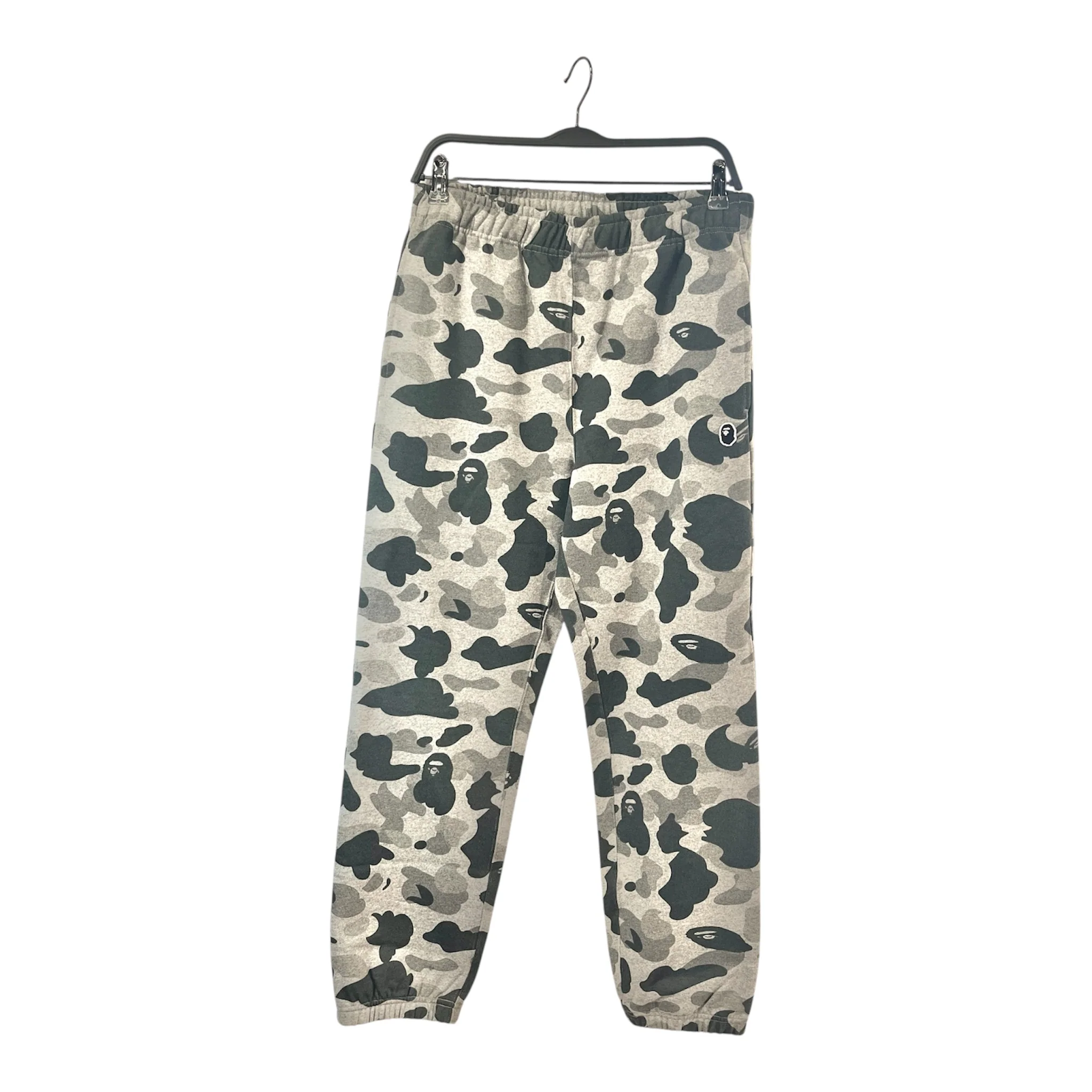 A BATHING APE/Pants/M/Cotton/GRY/Camouflage/JOGGER