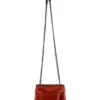 CHANEL/Cross Body Bag/Border/Leather/RED/WILD STITCH SMALL FLAP