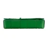BOTTEGA VENETA/Hand Bag/Border/Leather/GRN/CALFSKIN INTRECCIO CASSETTE