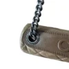 CHANEL/Hand Bag/Border/Leather/BRW/MATELASSE QUILTED BOY BAG