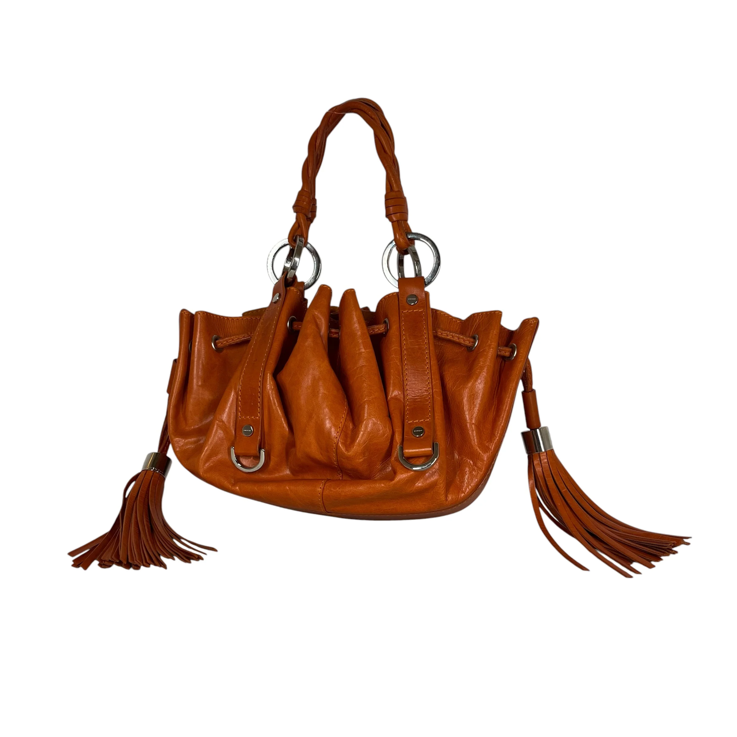 GIVENCHY/Hand Bag/Leather/ORN/SMALL PUMPKIN BAG