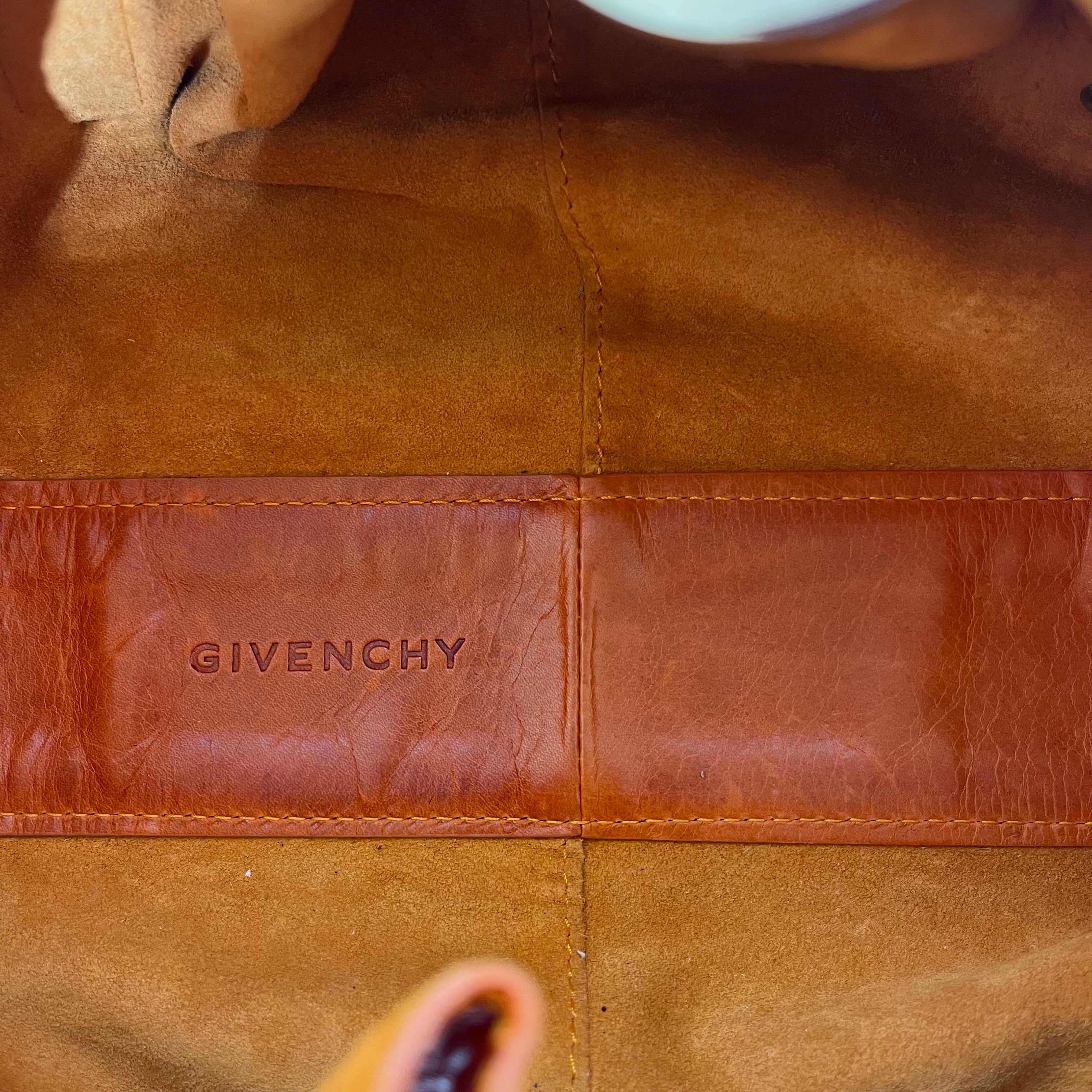 GIVENCHY/Hand Bag/Leather/ORN/SMALL PUMPKIN BAG