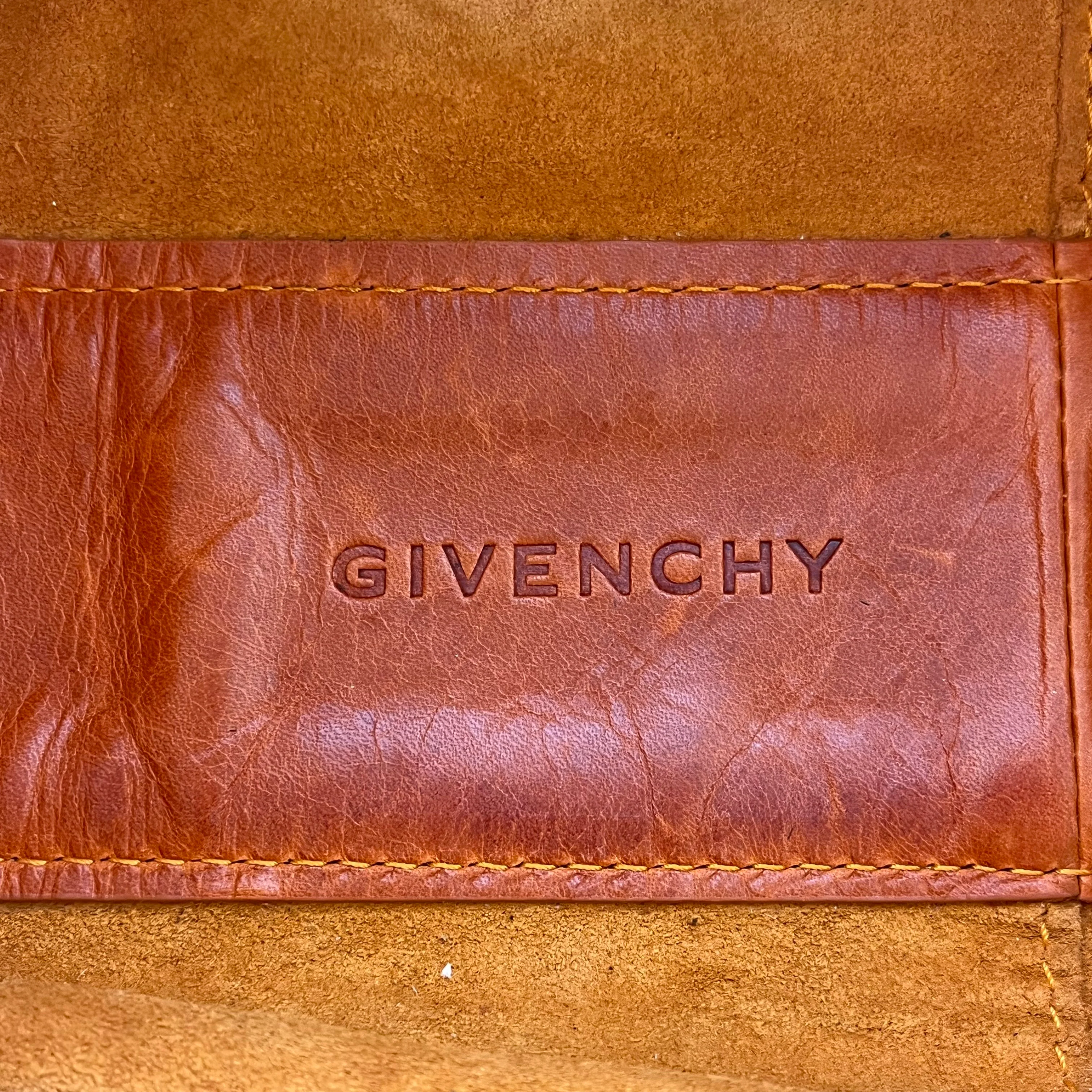 GIVENCHY/Hand Bag/Leather/ORN/SMALL PUMPKIN BAG