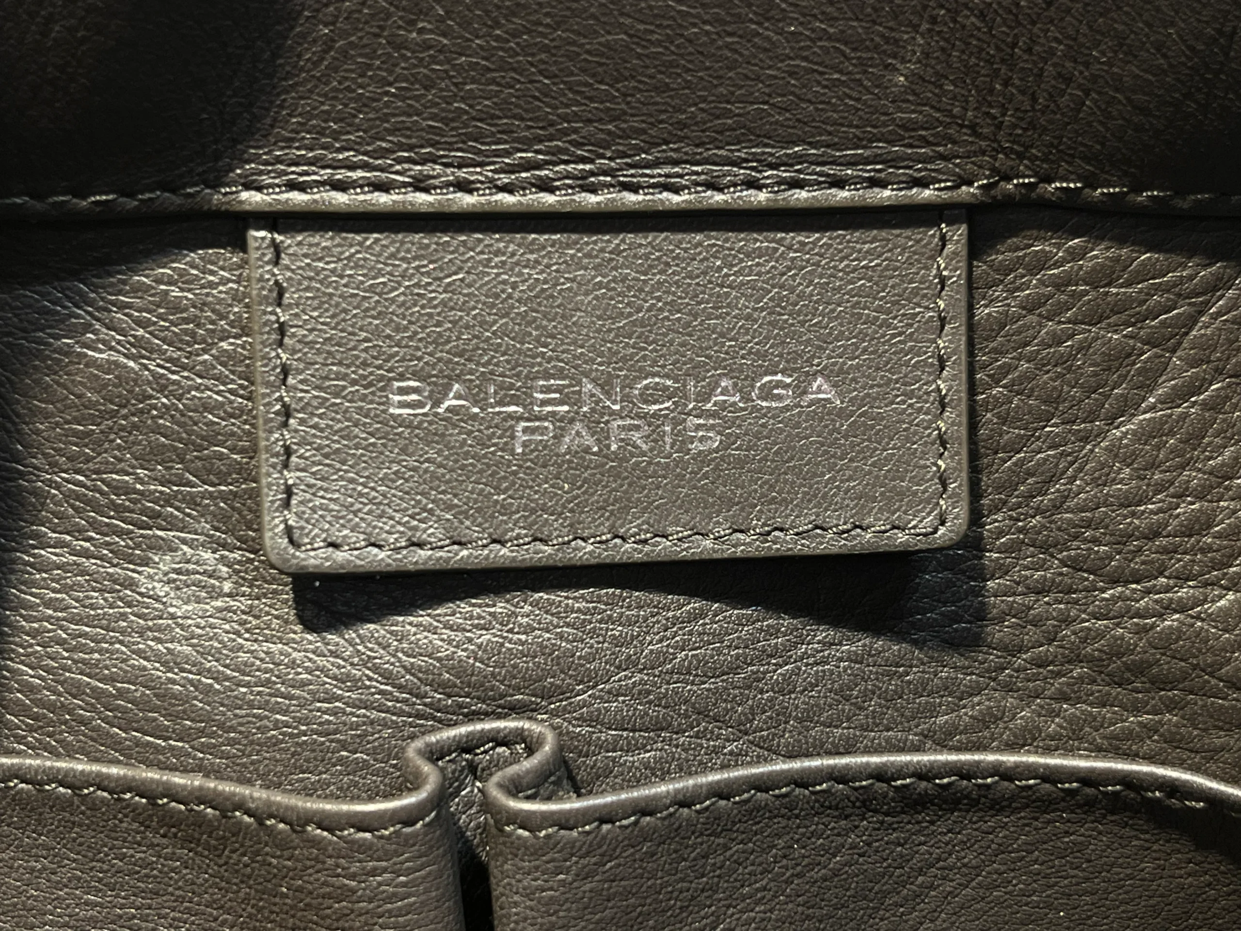 BALENCIAGA/Hand Bag/Lambskin/GRY/