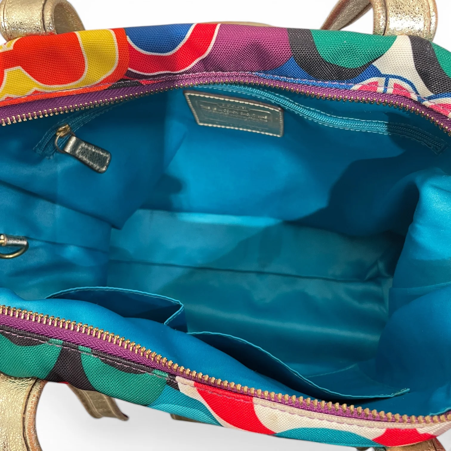 COACH/Tote Bag/Monogram/Nylon/MLT/