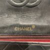 CHANEL/Cross Body Bag/Lambskin/BLK/single flap vtg