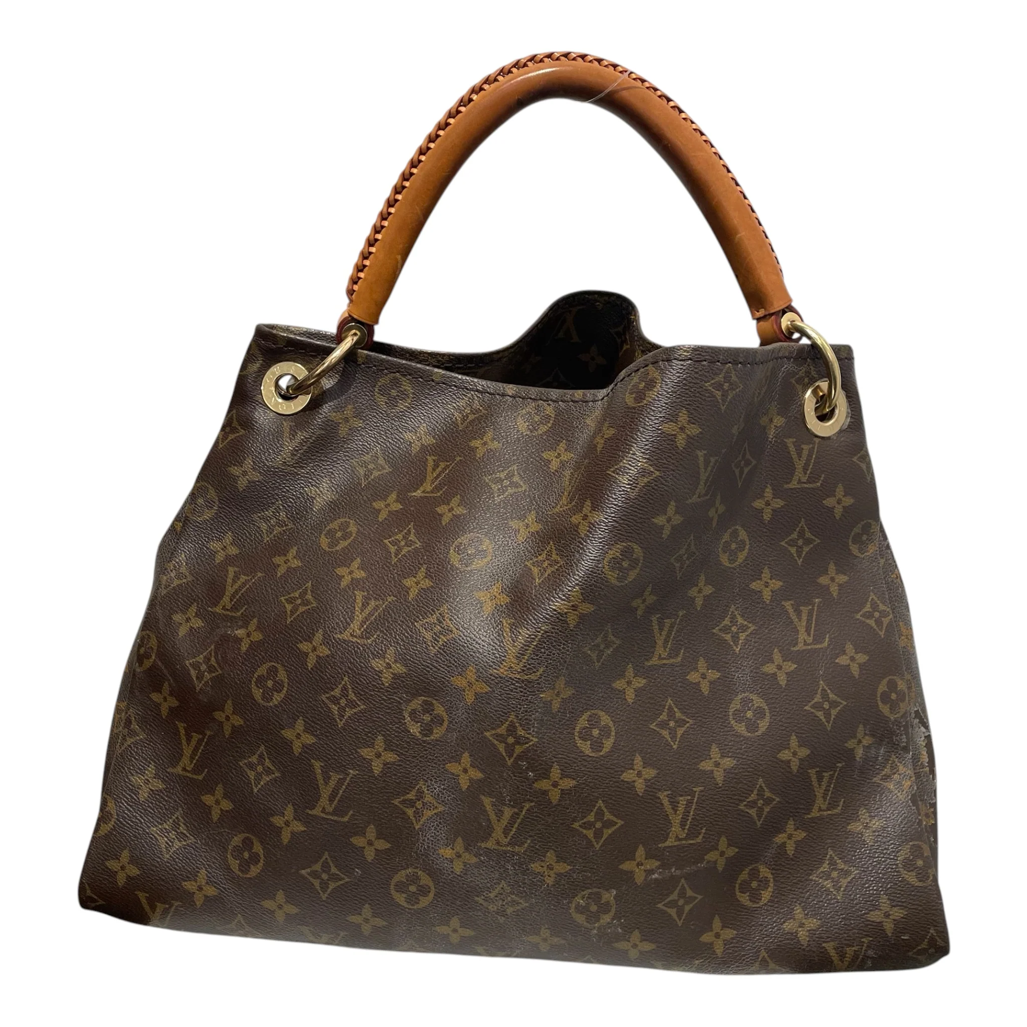 LOUIS VUITTON/Bag/Monogram/BRW/ARTSY MM CANVAS
